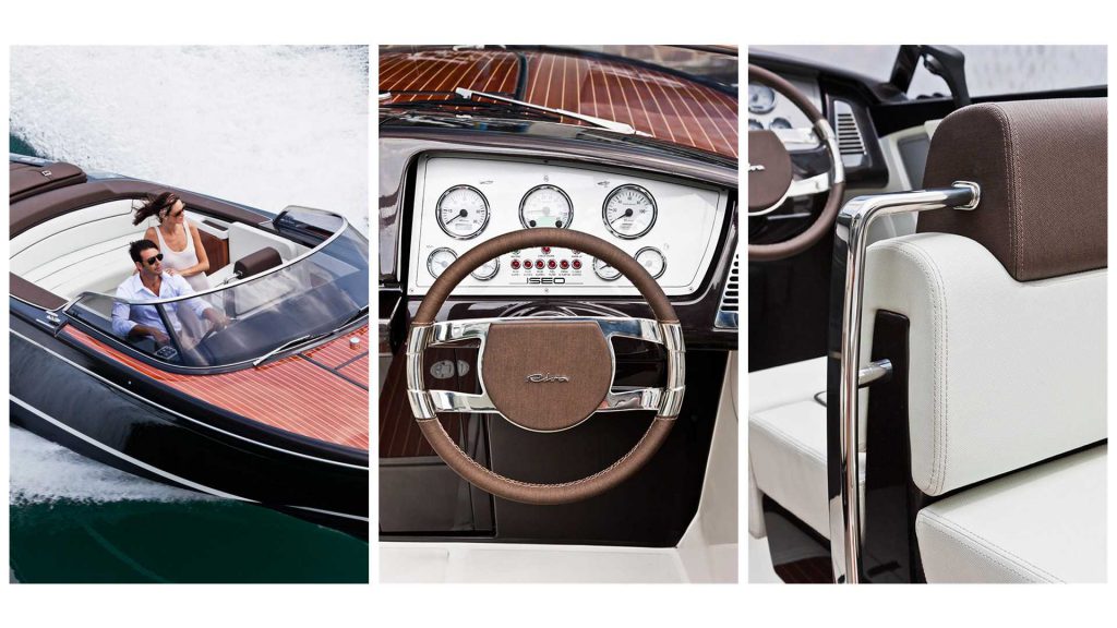 Riva Boote. Hier: Riva Iseo Details