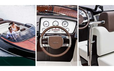 Riva Boote. Hier: Riva Iseo Details